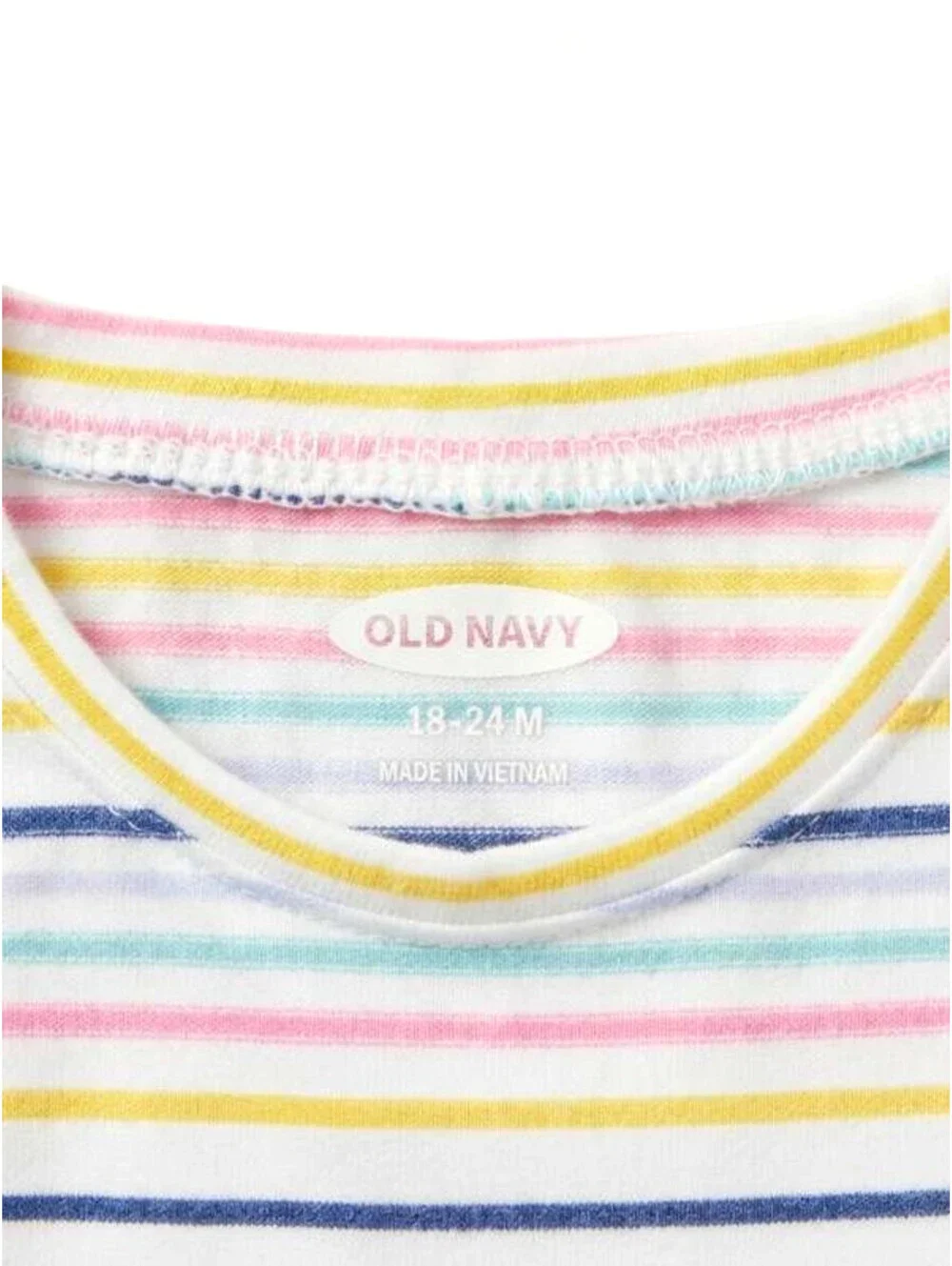 Old Navy Striped Top, Long-Sleeve Tunic, CatJack Shorts Set sz 18M